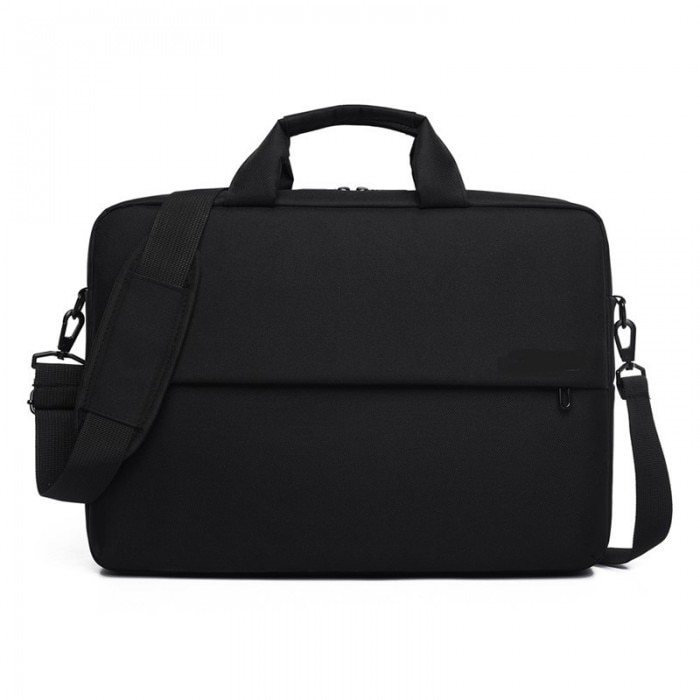 Geanta pentru laptop, Addison, 15.6", negru, poliester