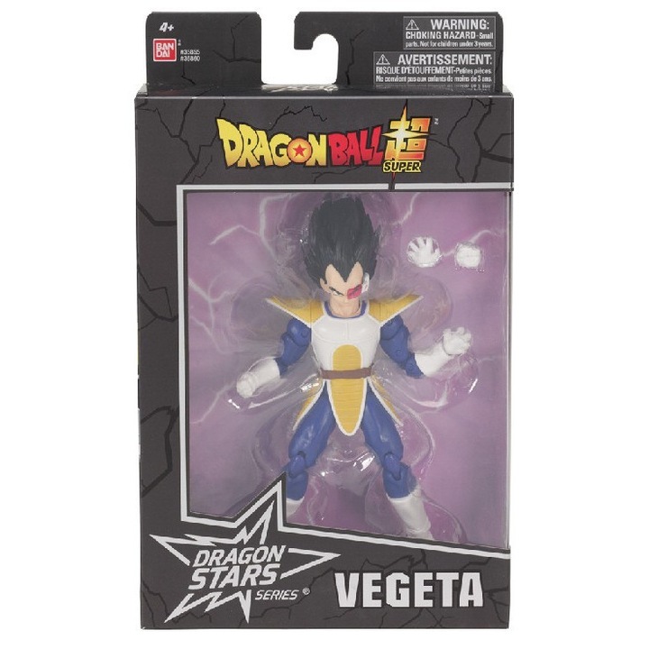 Figurina Dragon Ball Dragon Stars Vegeta Db Kai, Bandai, multicolor