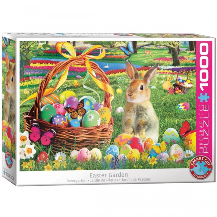 Пъзел, Eurographics, Великден, 1000 части, 68 х 48 см, Многоцветен