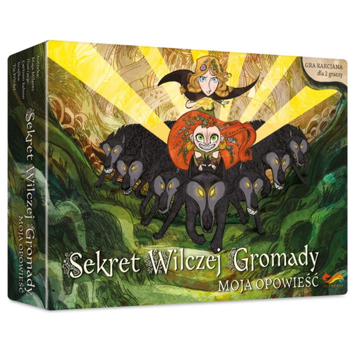 Joc Sekret Wilczej Gromady, Fox Games, +6 ani, Multicolor