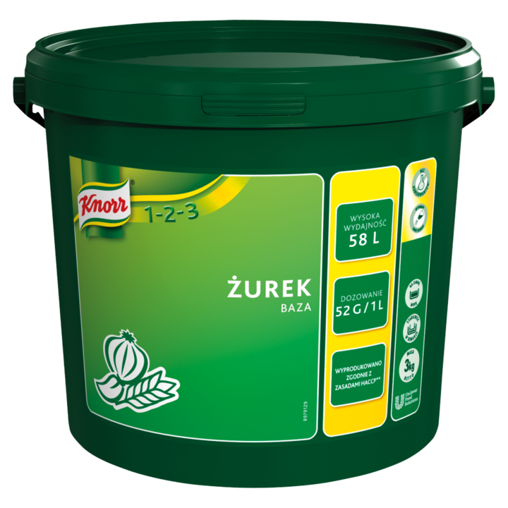Condimente de secara pentru ciorba, Knorr, 3 kg