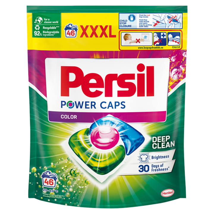 Detergent de rufe concentrat, Persil, Color, 46 spalari, 690g