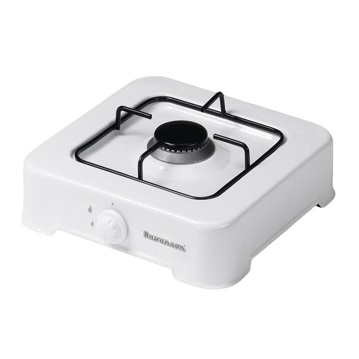 Къмпинг котлон, Ravanson, Метален, 1 горелка, 2.11 kW, 304 x 340 mm, 1.7 kg, Бял