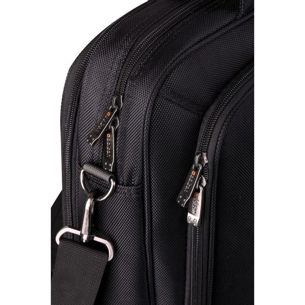 Geanta laptop Addison, Nylon, 14.1 inch, Negru