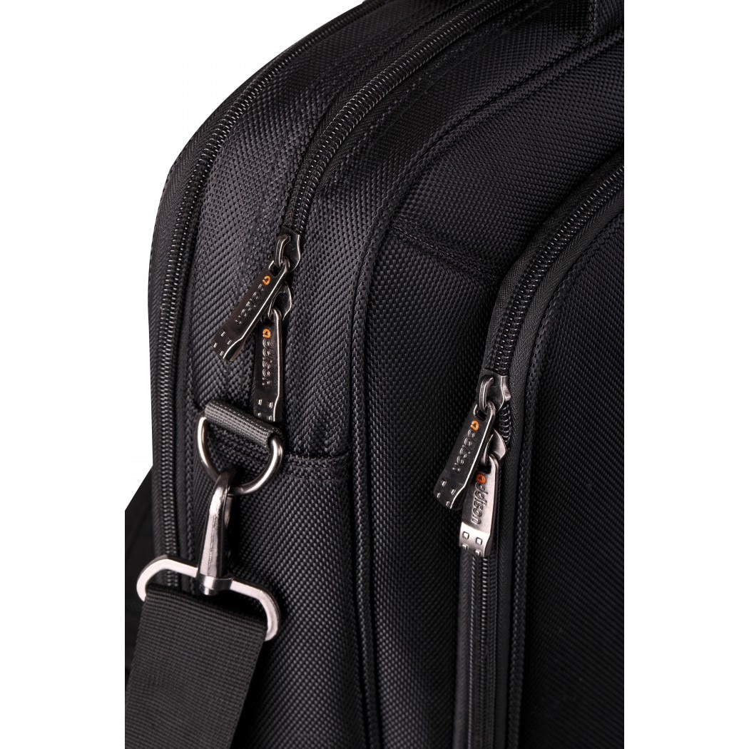 Geanta laptop Addison, Nylon, 14.1 inch, Negru