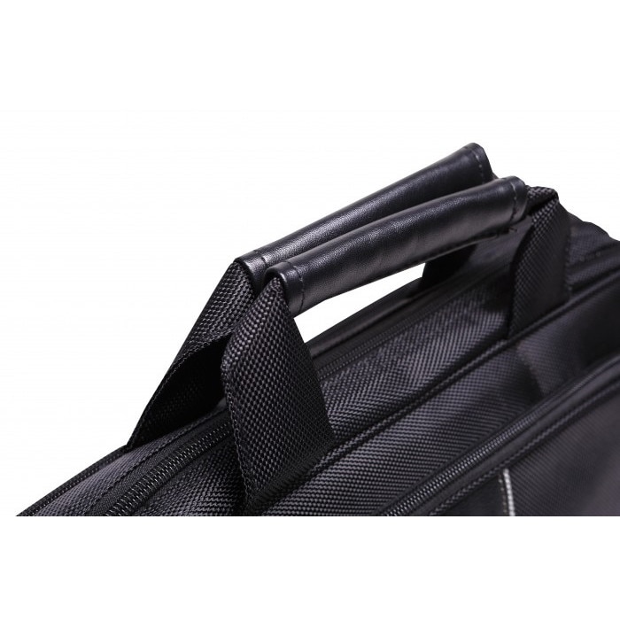 Geanta laptop Addison, Nylon, 14.1 inch, Negru