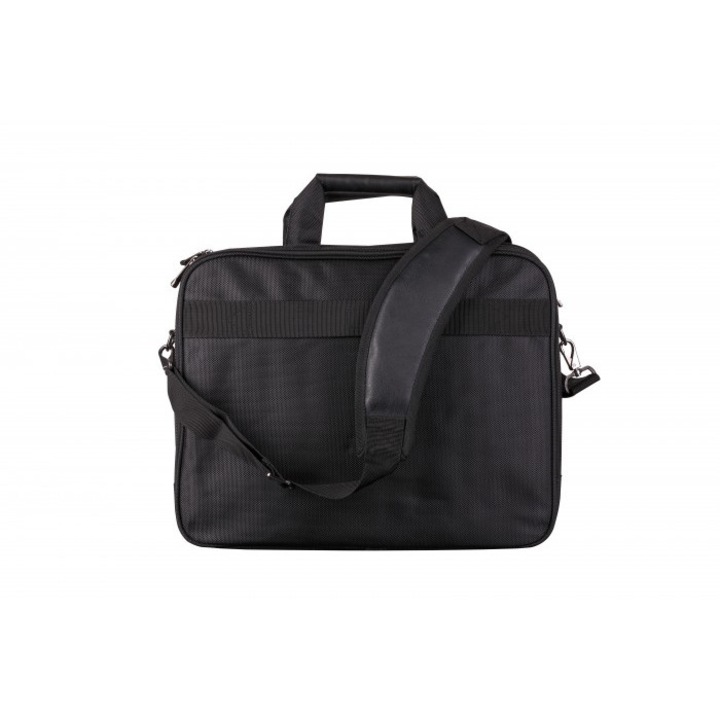 Geanta laptop Addison, Nylon, 14.1 inch, Negru