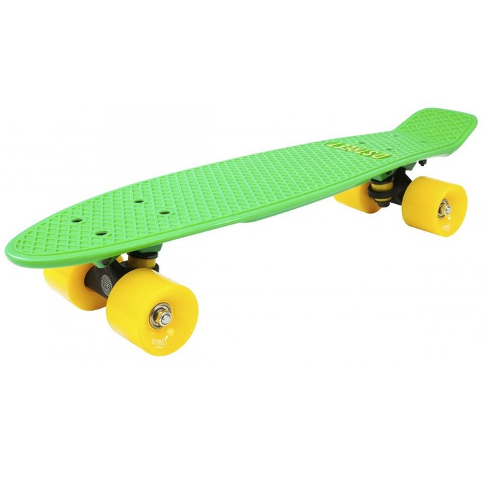 Penny board D STREET 3d Gen 23 verde galben