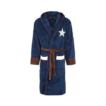 Halat De Baie Captain America Logo Bathrobe Halat De Baie Captain America Logo Bathrobe