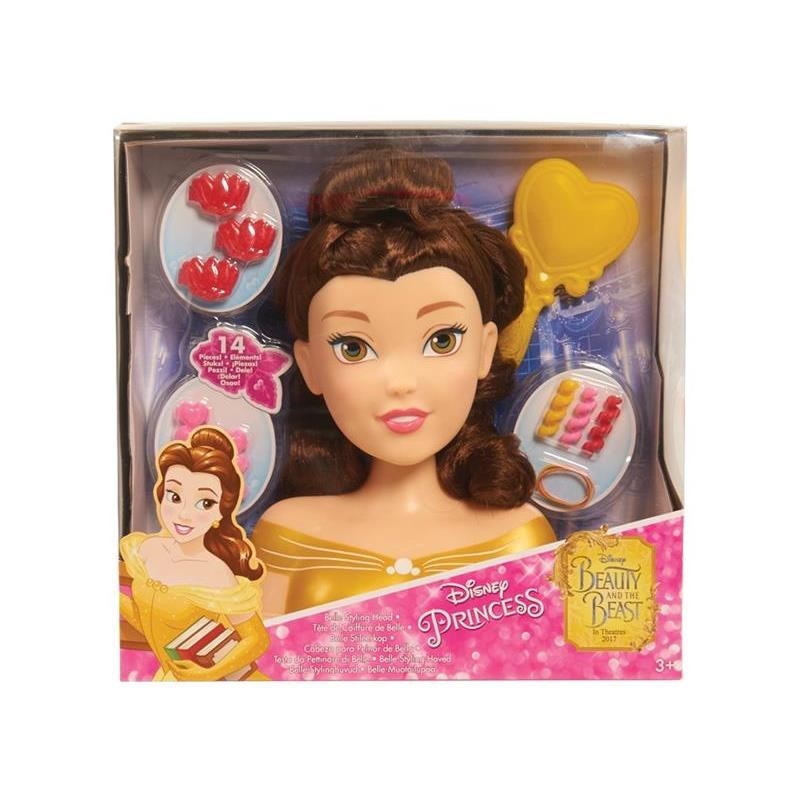 Set Disney Princess Belle Styling Head Emagro 