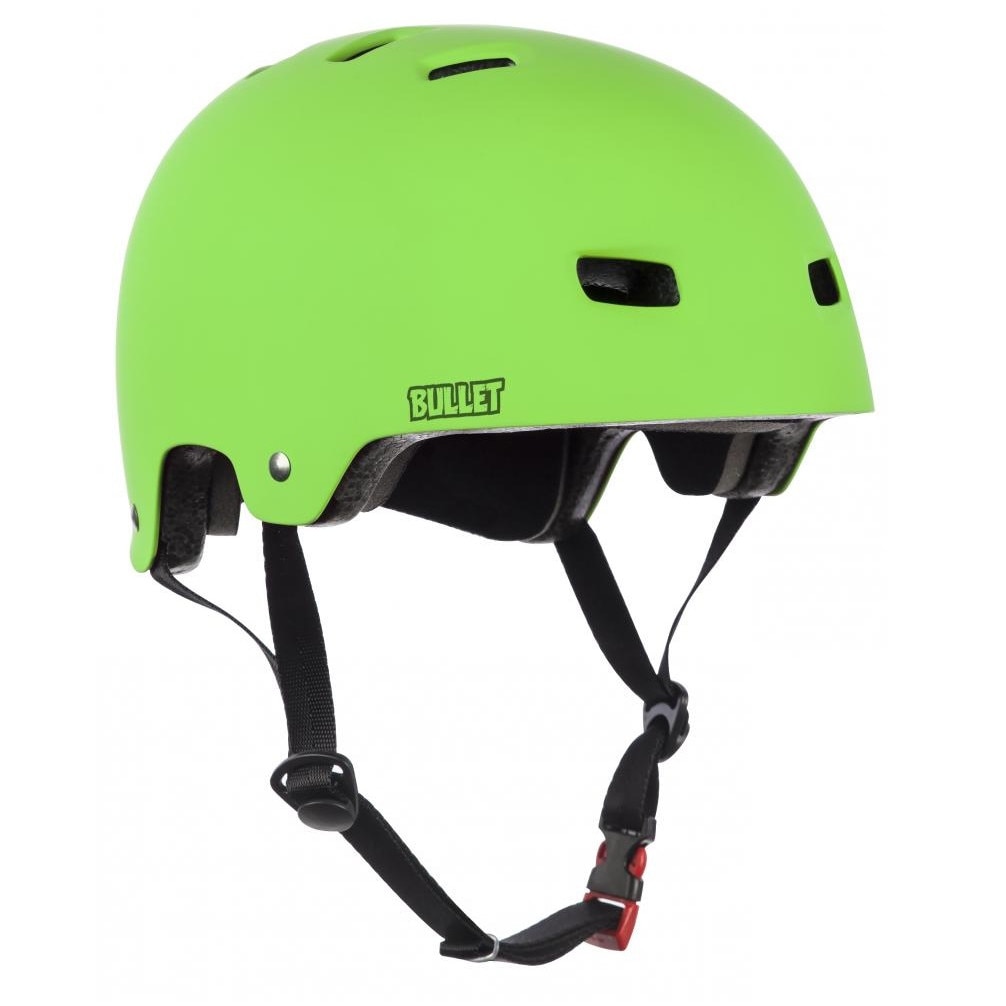 Casca copii BULLET Deluxe 48 50 verde mat
