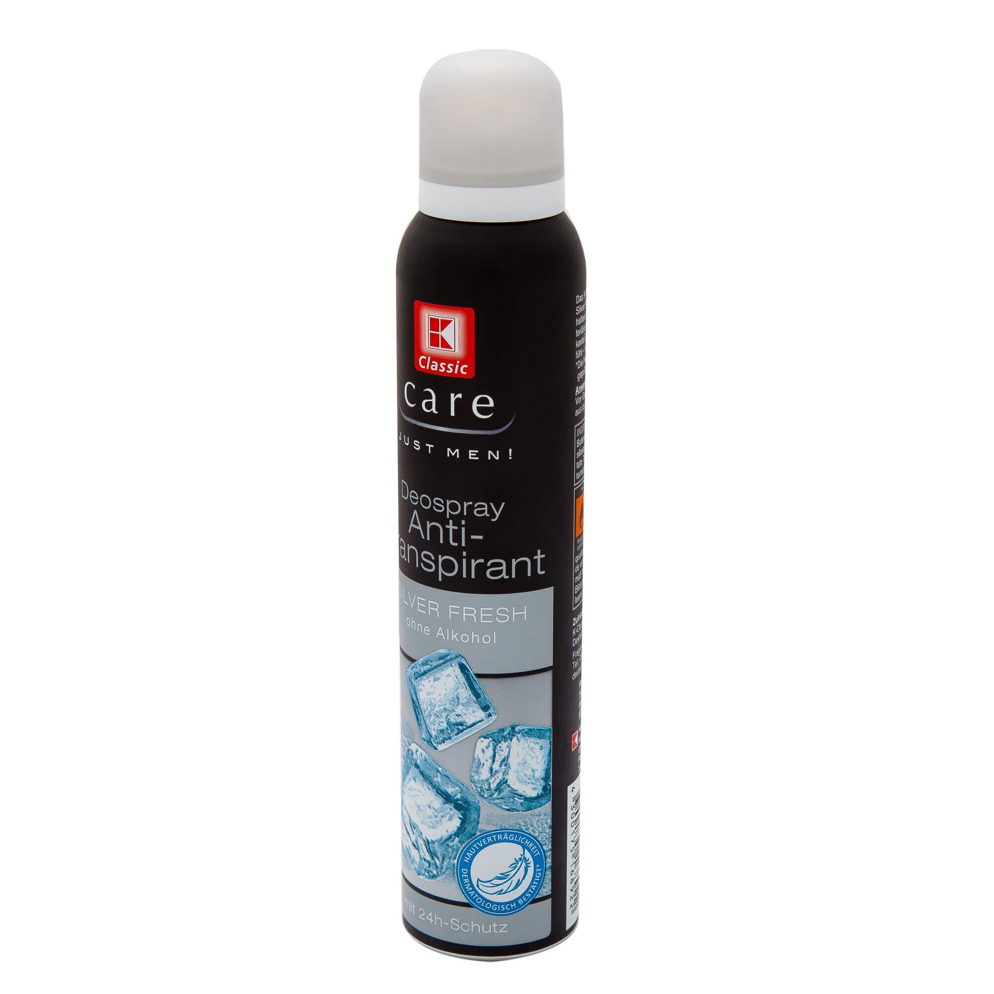 cache steam Tether Deodorant spray K Classic Silver Fresh, fara alcool, efect 24H, 200 ml,  pentru barbati, 68922 - eMAG.ro
