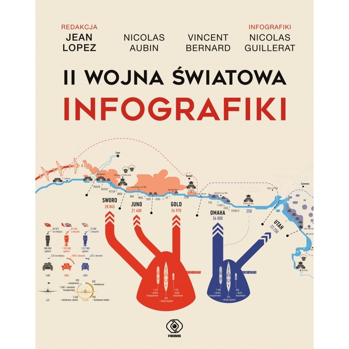 Втората световна война. Инфографика, Rebis, 2023 г., полски език, 192 стр
