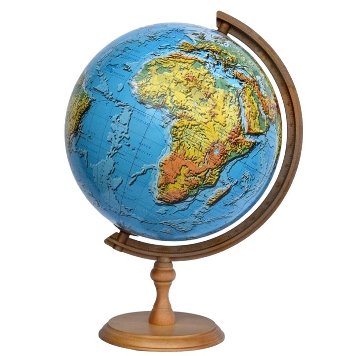 Glob pamantesc ZACHEM, Lemn/Plastic, 48x320mm, Multicolor