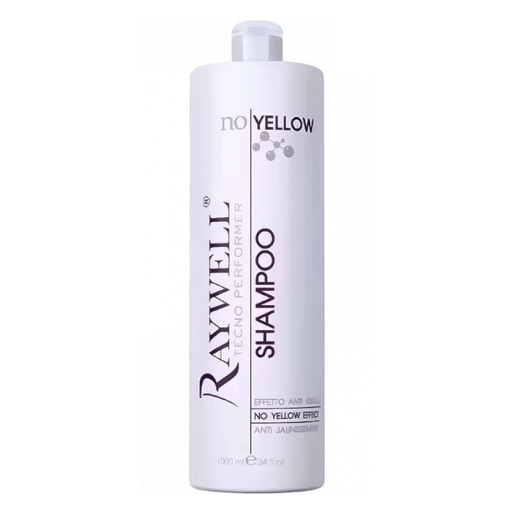 Sampon pentru par blond si gri, Raywell, 1000 ml