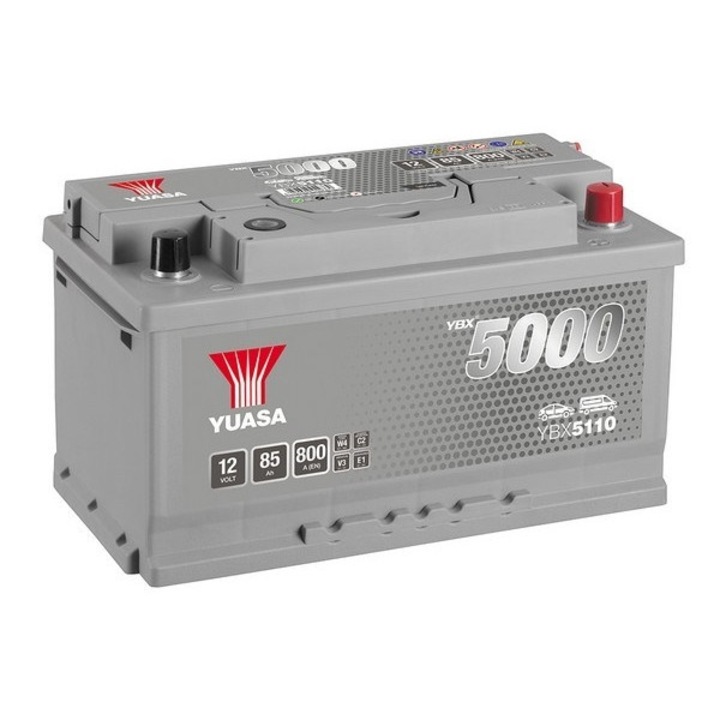 Акумулатор Yuasa, YBX5000, 85Ah, 800A, R+