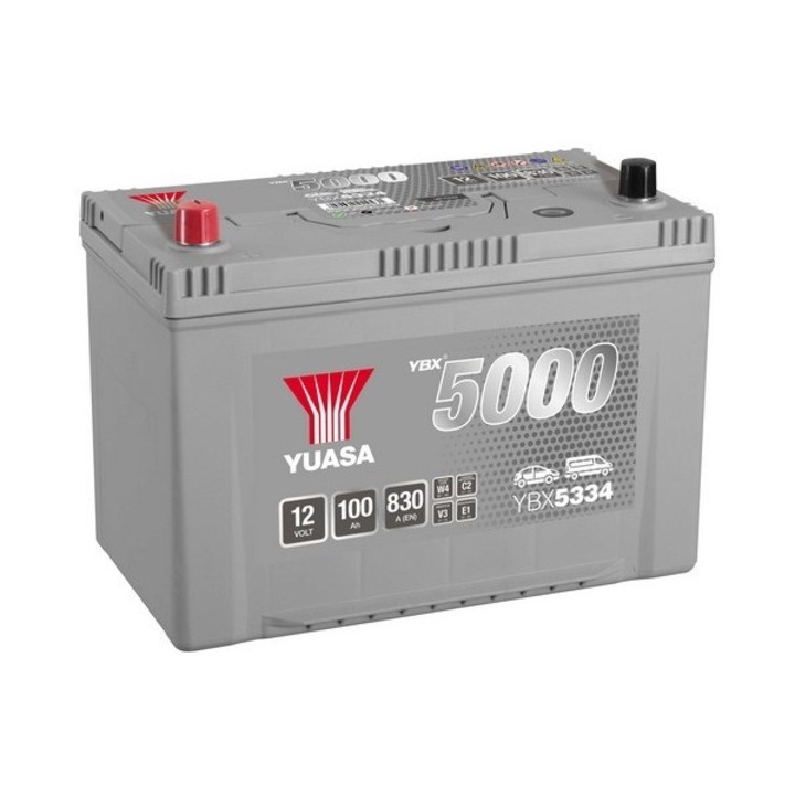 Акумулатор Yuasa, YBX5000, ASIA, 100Ah, 830A, L+