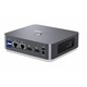Mini PC Intel® N100 up to 3.4GHz, 8GB RAM DDR5-4800, 1 x SSD M.2 SATA, 1 x 2 "5" SATA HDD/SSD, Wifi 5, Bluetooth® 4.2, 1 x USB-C, Dual Lan