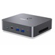 Mini PC Intel® N100 up to 3.4GHz, 8GB RAM DDR5-4800, 1 x SSD M.2 SATA, 1 x 2 "5" SATA HDD/SSD, Wifi 5, Bluetooth® 4.2, 1 x USB-C, Dual Lan