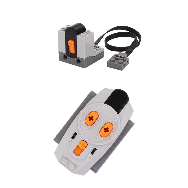 Extensie Wireless, set 2 piese, receiver si telecomanda, compatibil MNO Technic