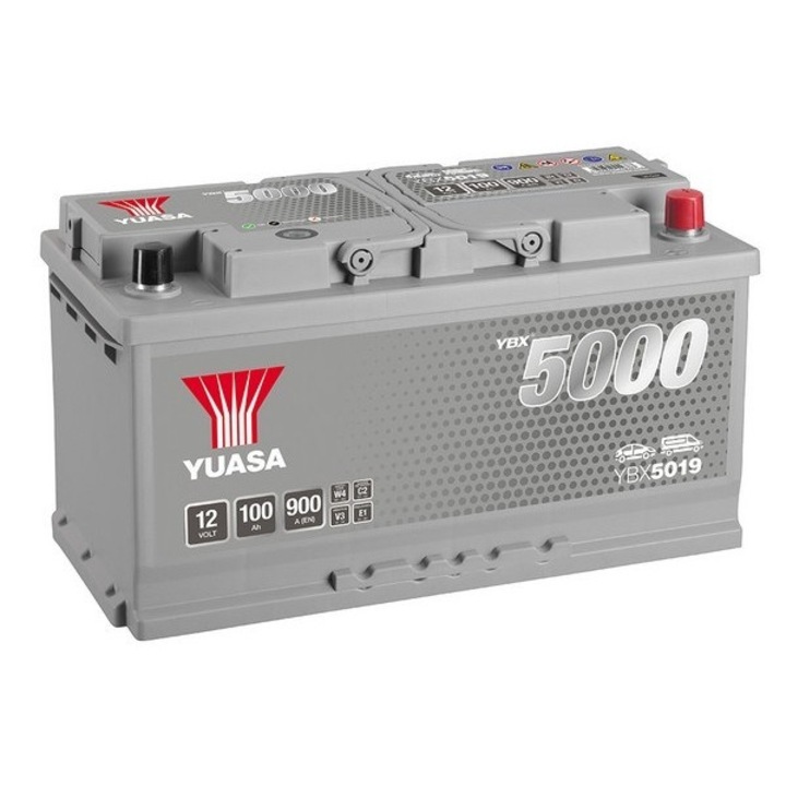 Акумулатор Yuasa, YBX5000, 100Ah, 900A, R+