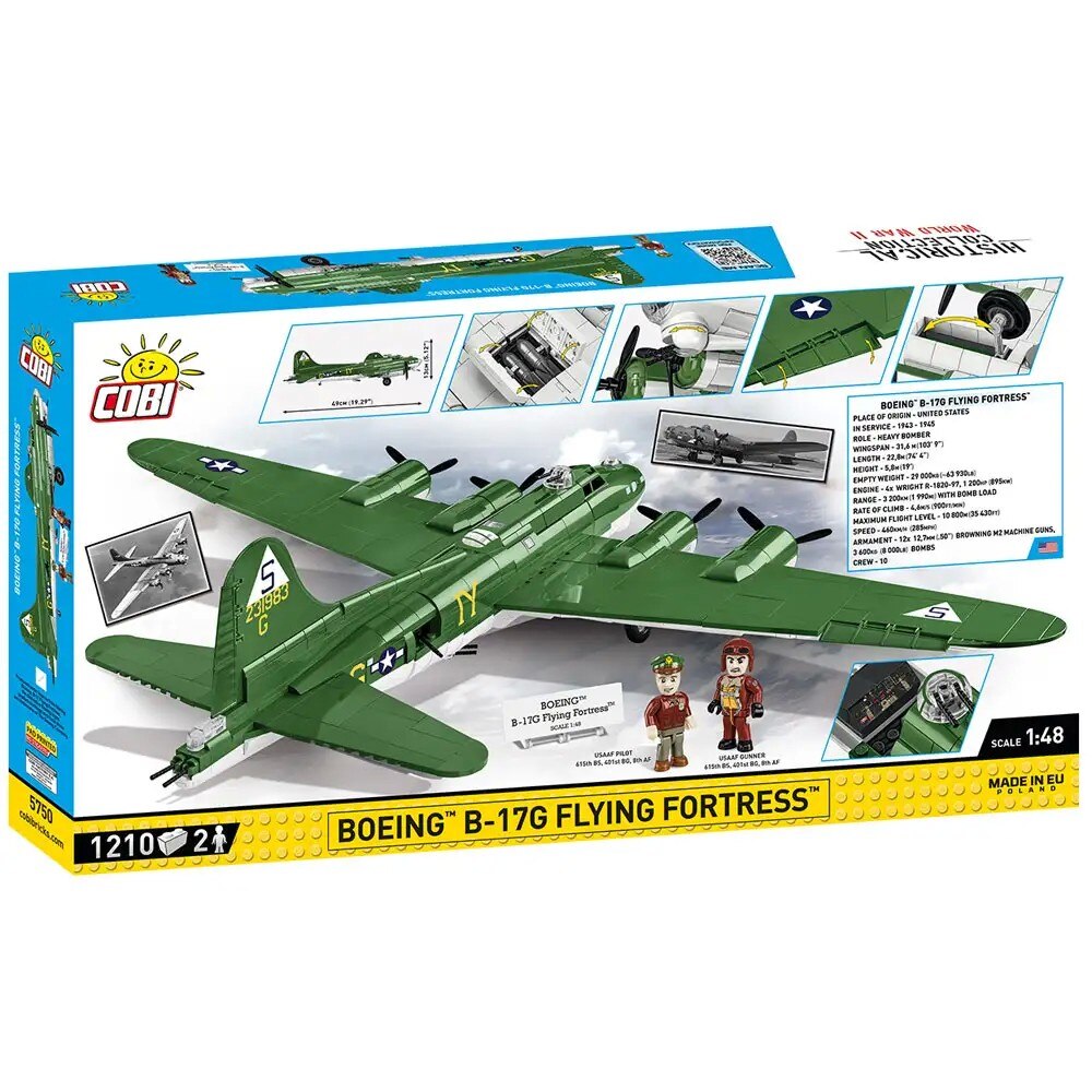 Set de Construit Boeing B17G Flying Fortress, 1210 piese eMAG.ro