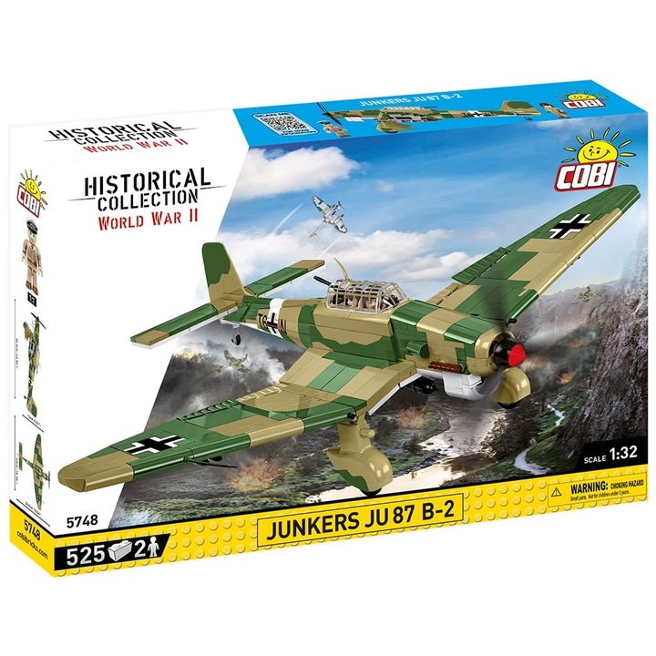 Set de Construit JUnkers JU 87 B-2, 525 piese