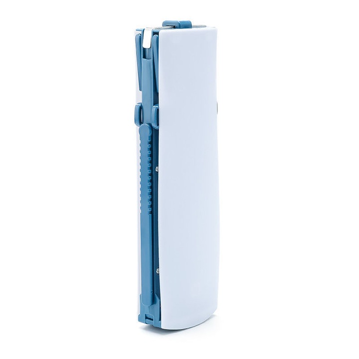 Uscator de rufe portabil, Sunmostar, Pliabil, Plastic, 25cm, Albastru/Alb