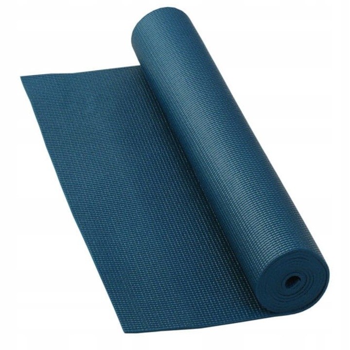 Covor de exercitii, Bodhi Yoga, Asana, 183x60cm, albastru marin