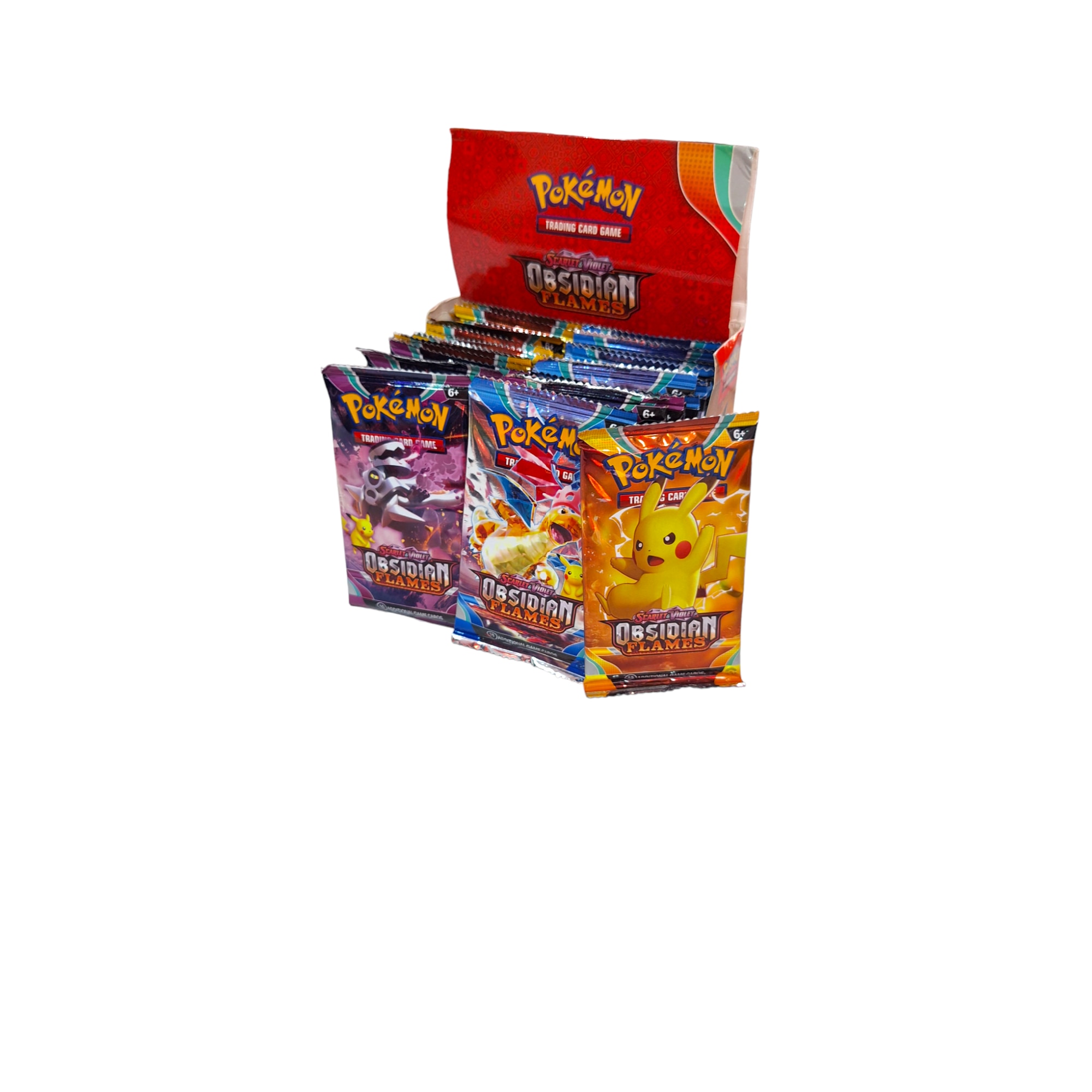 Set 360 cartonase Pokemon, Scarlet & Violet Obsidian Flames - eMAG.ro