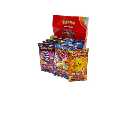Set 360 cartonase Pokemon, Scarlet & Violet Obsidian Flames - eMAG.ro