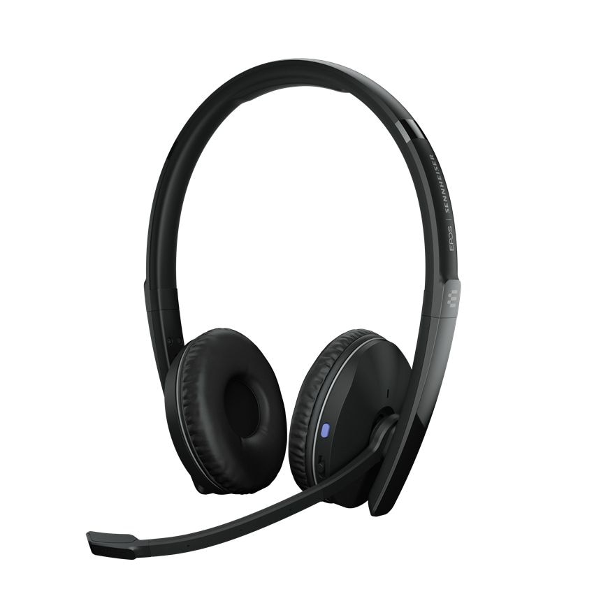 Casti bluetooth fara fir, Sennheiser / EPOS, USB-C, Raza 25m, Negru