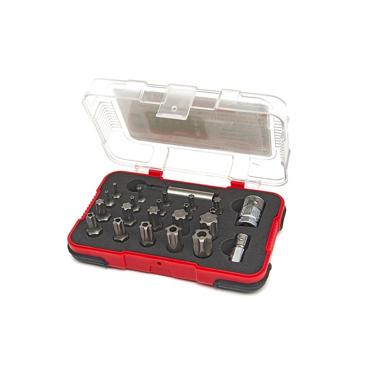 Комплект битове torx, HBM, torx plus, torx plus security, 23 бр