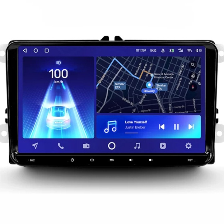 Navigatie Auto TEYES CC2 PLUS Universala Volkswagen 3+32 QLED 9" Octa-Core 1.8GHZ Android 4G BluetoothH DSP