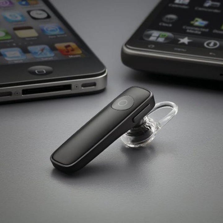 Casca wireless Platinet, Bluetooth, Negru