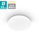 EGLO 9755010 LED lámpa, mennyezeti/fali, 26 cm, 12W, meleg fehér, fehér, EGLO, POGLIOLA, 75501