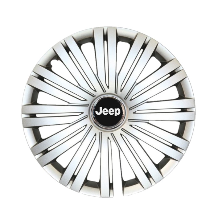 Set 4 Capace Roti Creative Rey R14, Potrivite Jantelor de 14 inch, pentru Jeep, Model 200