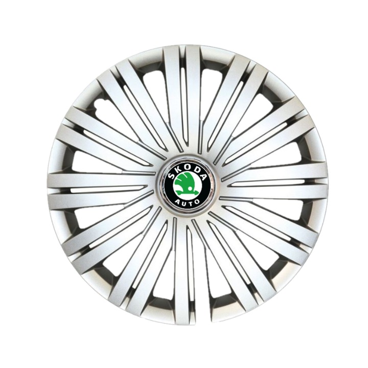 Комплект от 4 таса за джанти Creative Rey R14, подходящи за 14 цолови джанти, за Skoda, модел 200