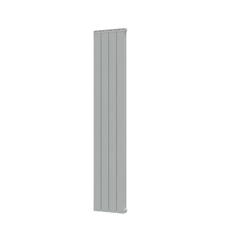 Calorifer inalt din aluminiu, Vision, 1800x96 mm, 1572W, 4 elementi, alb