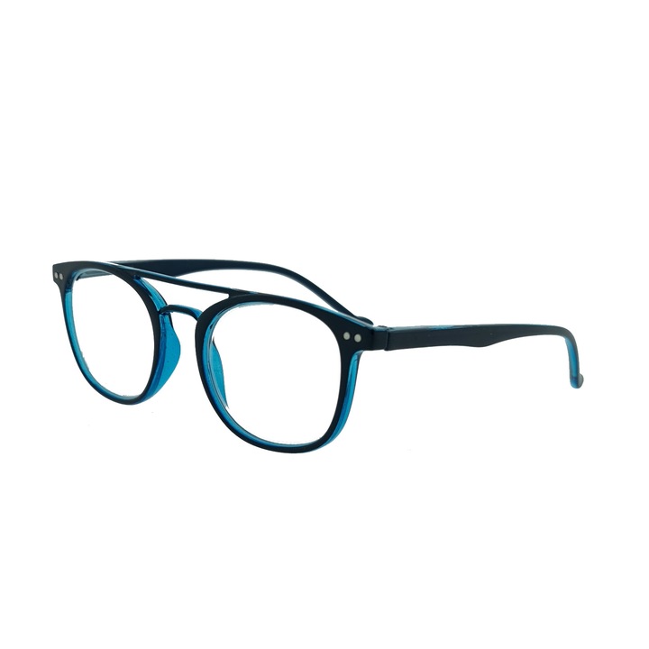 Ochelari de citit, Noci Eyewear, Plastic, Unisex, Albastru