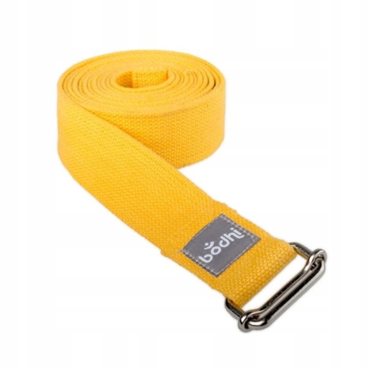 Pamut jóga öv, Bodhi Yoga, 2,5 m, narancs