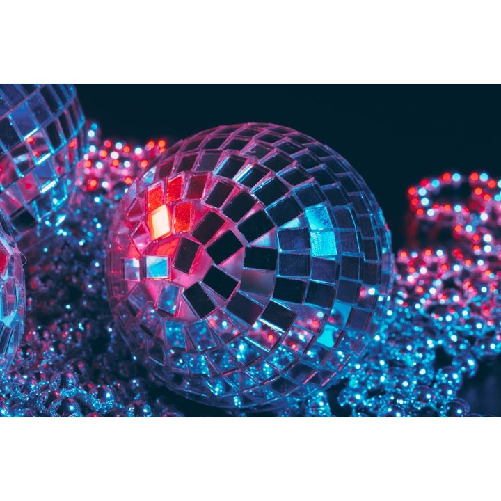 Самозалепващ PVC тапет, Диско топка, 250х400 см
