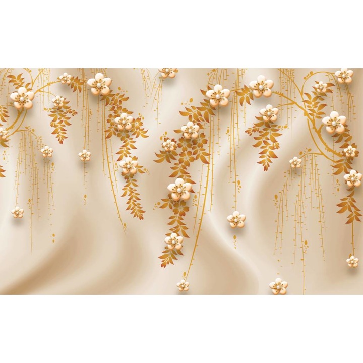 Tablou Canvas, Flori Albe 8 - 40 x 30 cm