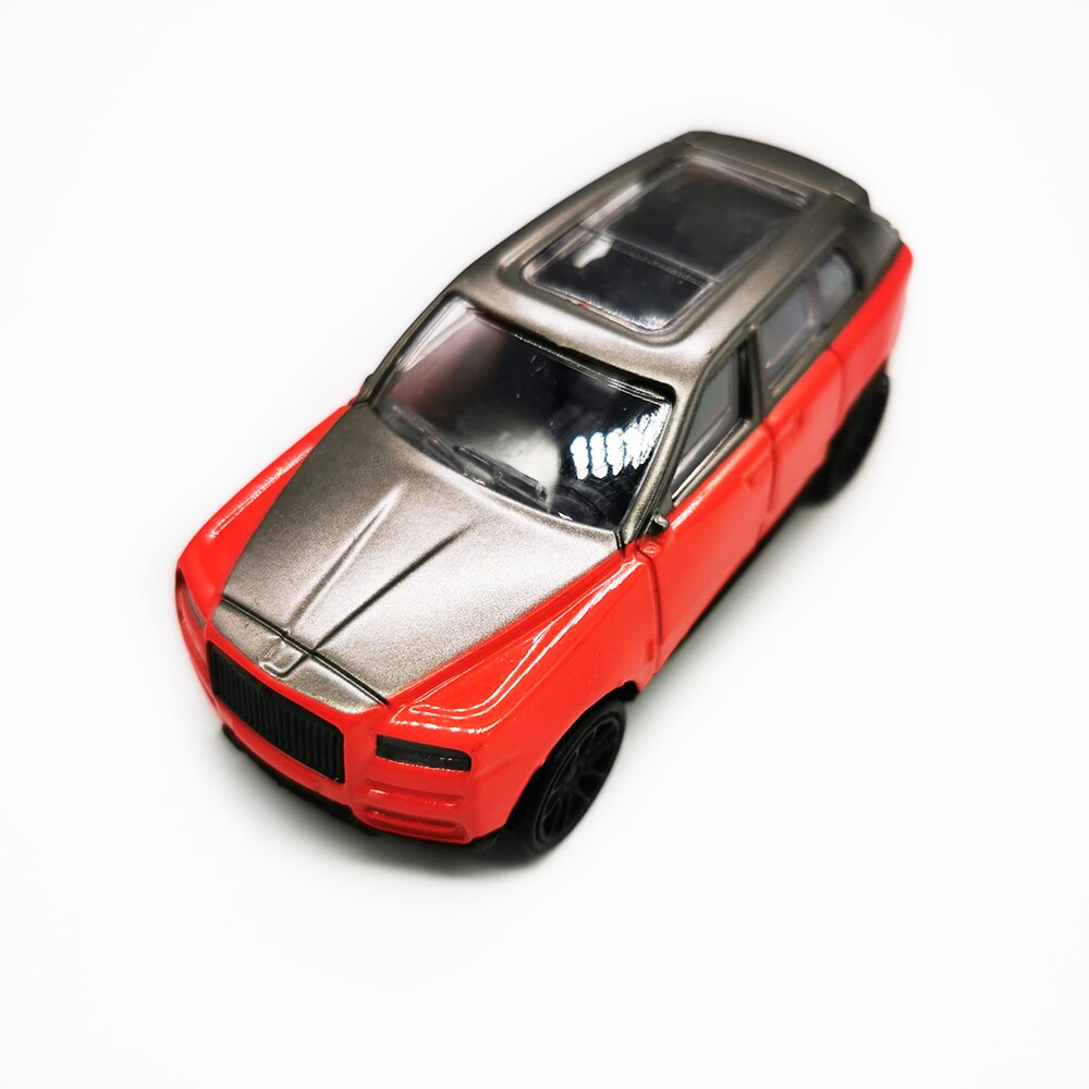 Macheta de metal tip Rolls Royce 9cm scara1 96 Pull Back Rosu Vision XXI