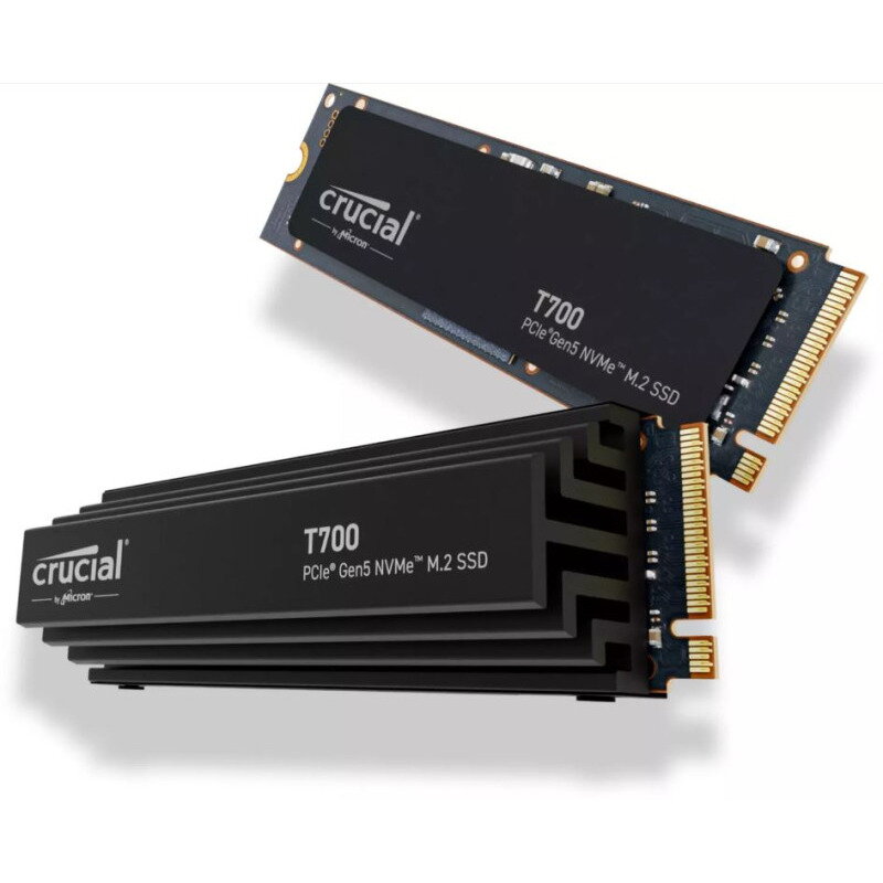 Crucial T700 SSD,4TB, M.2, NVMe, PCI Express 5.0, fara racitor