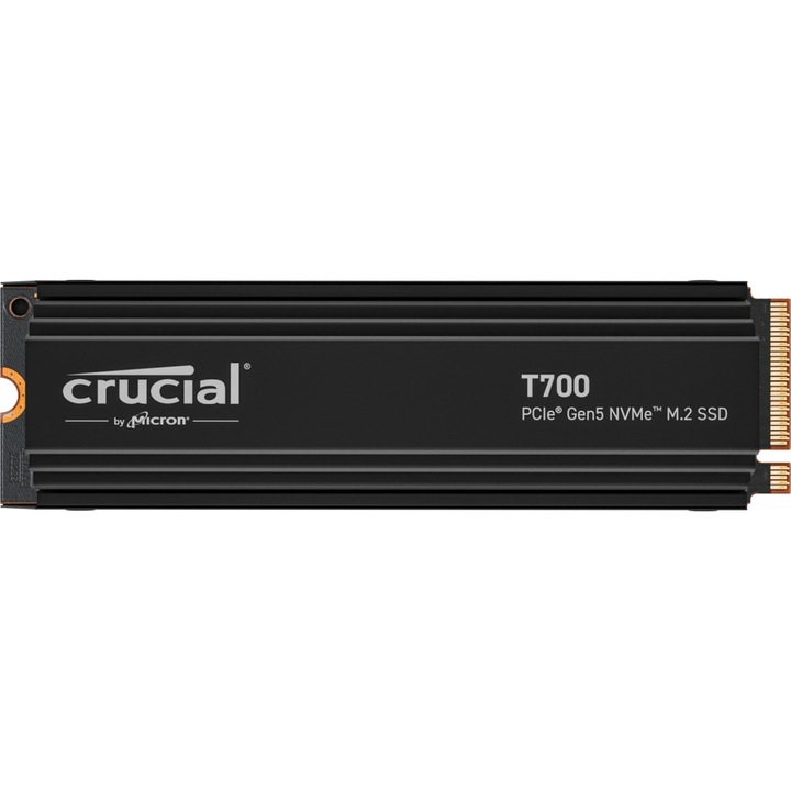 SSD Crucial T700 HeatSink 4TB PCI Express 5.0 x4 M.2 2280