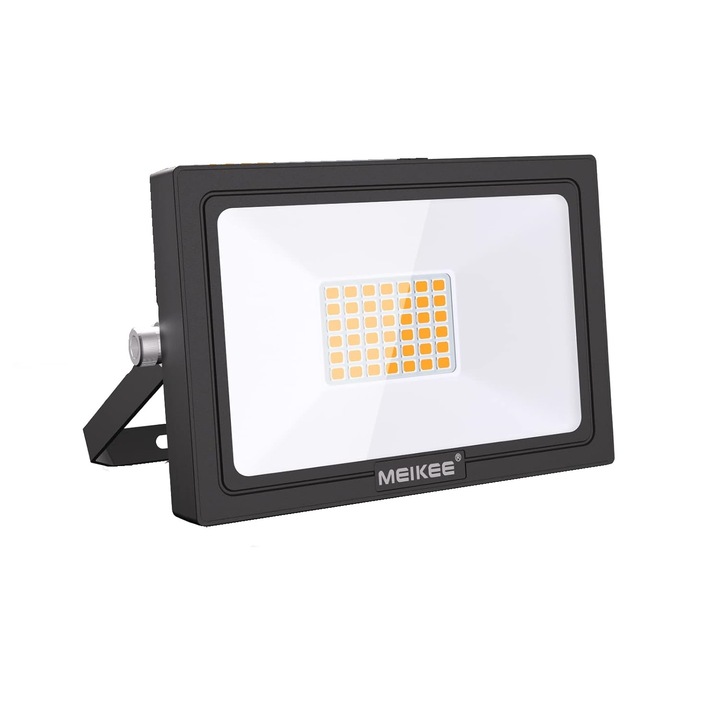 LED projektor, 2 db, 3000K, 42 izzós, vízálló, 35 W, 3200 Lm, alumínium