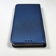 Xiaomi Redmi Note 11 Pro 4G / Note 11 Pro 5G / Redmi Note 12 Pro 4G kompatibilis bőr flip tok, textúra kialakítás, mágneses záródású Optim Protect, intelligens Soft Close, könyv típus, pénztárca zseb, kék