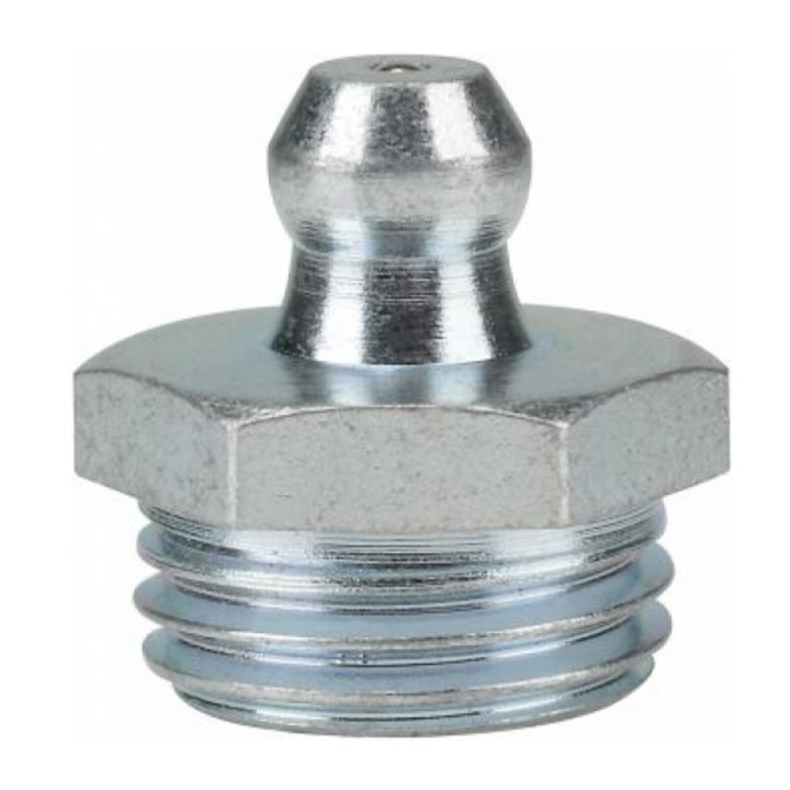 Niplu conic, drept H1, Pressol, M10 X 1