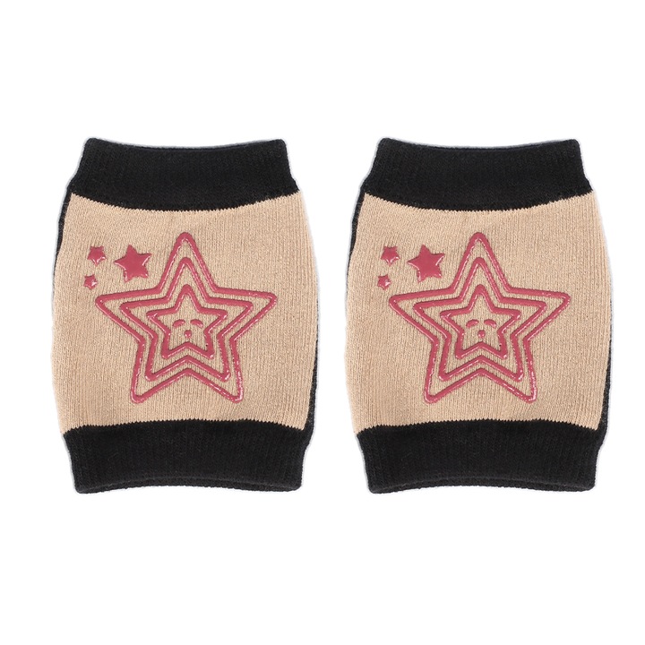 Комплект 2 наколенки за бебета, QttvbTna, нехлъзгащи се, удобни, многоцветни